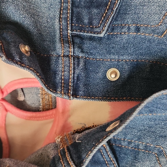 Girls DKNY Denim Jacket/Dress Set (size 8) - Picture 10 of 16